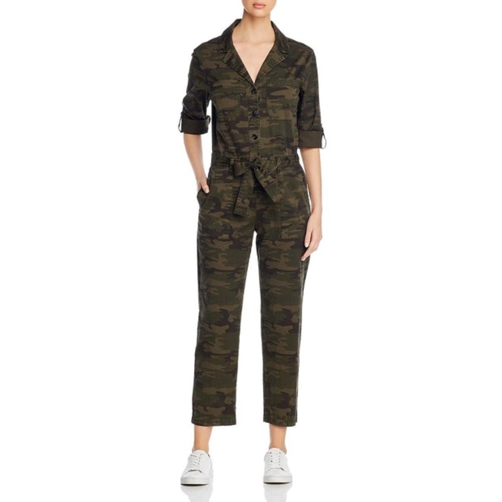 Sanctuary 🌟NWTs🌟 Camouflage Notch Collar Jumpsuit